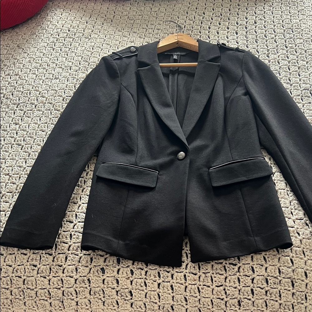 BHWM Single-Button Blazer Jacket